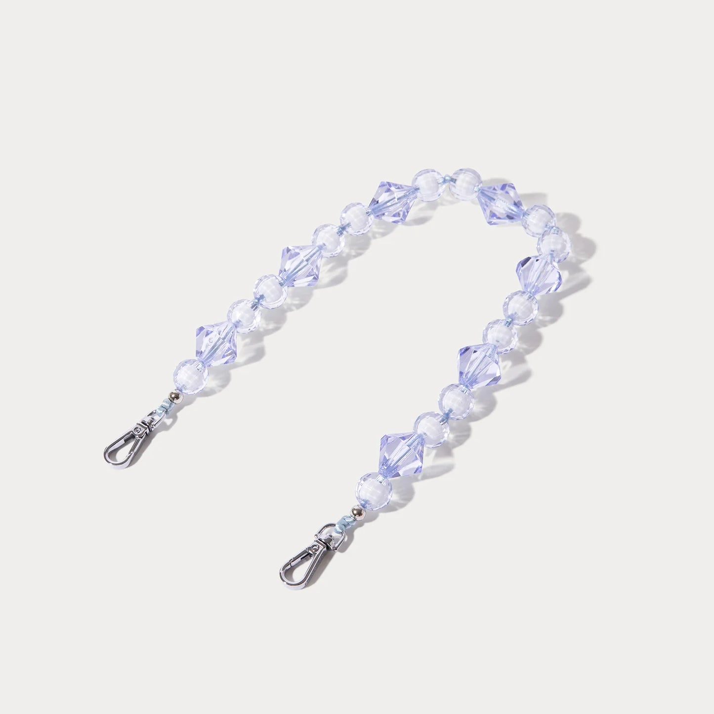 Brandi Wristlet - Pastel Periwinkle/Silver