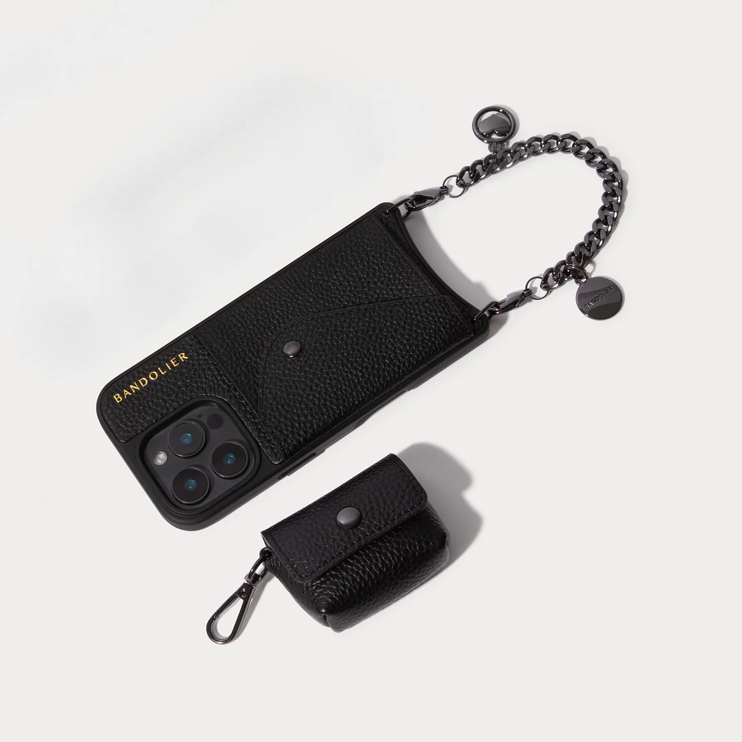 Maya and AirPods Set - Black/Pewter