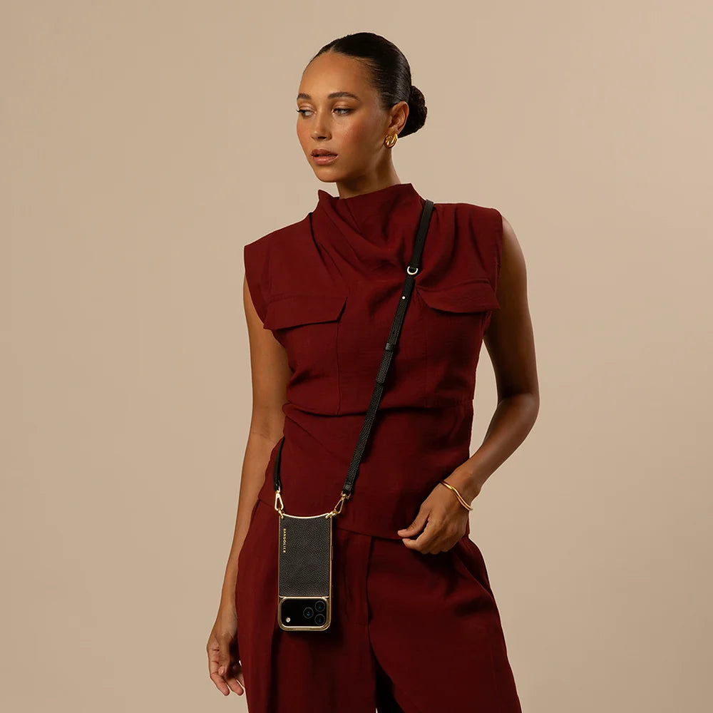 Rayna Chrome Crossbody Phone Case