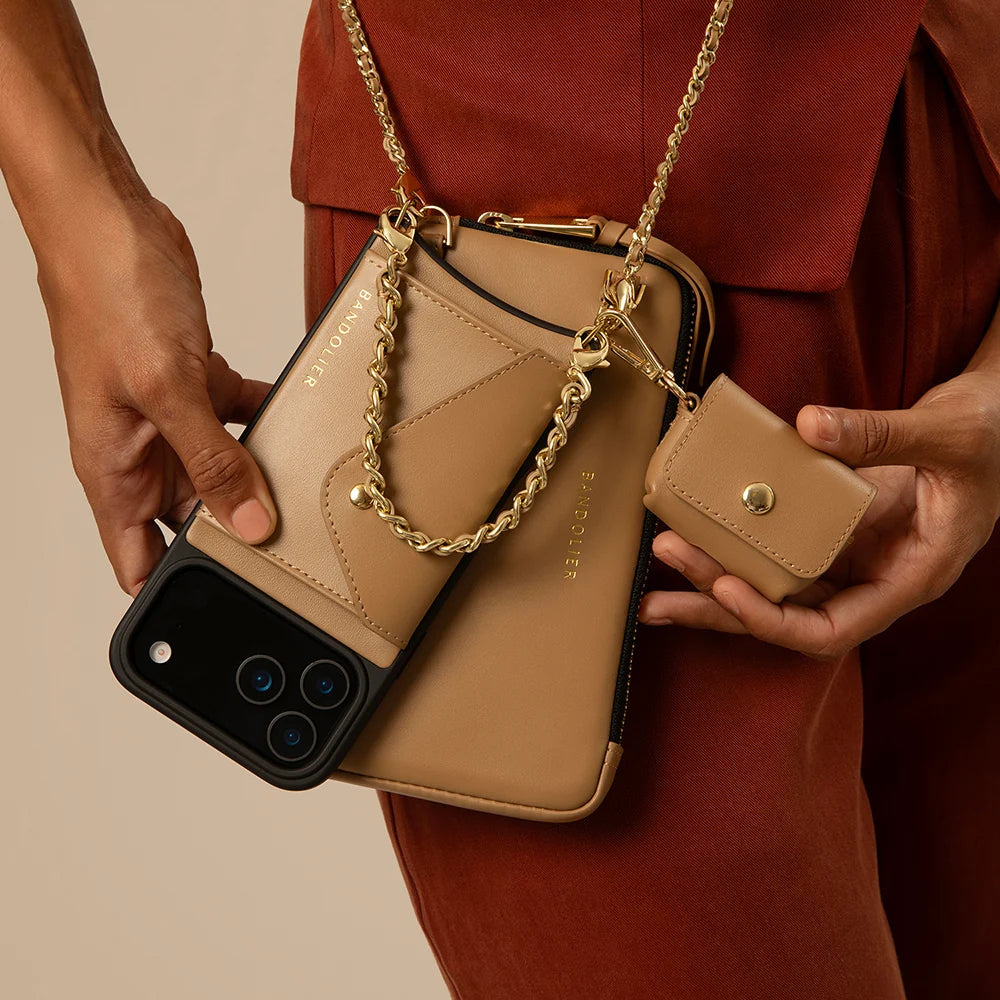 Lily Essentials Set - Tan/Gold