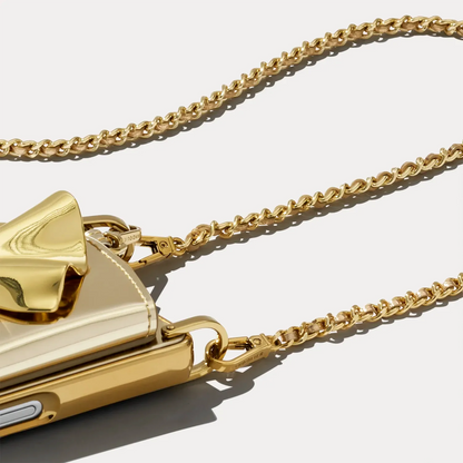 Kaia Crossbody Strap - Gold/Gold