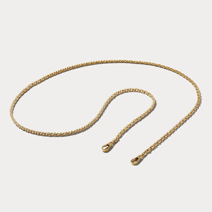 Kaia Crossbody Strap - Gold/Gold