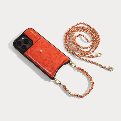 Lily Expanded Set - Orange Snake/Gold