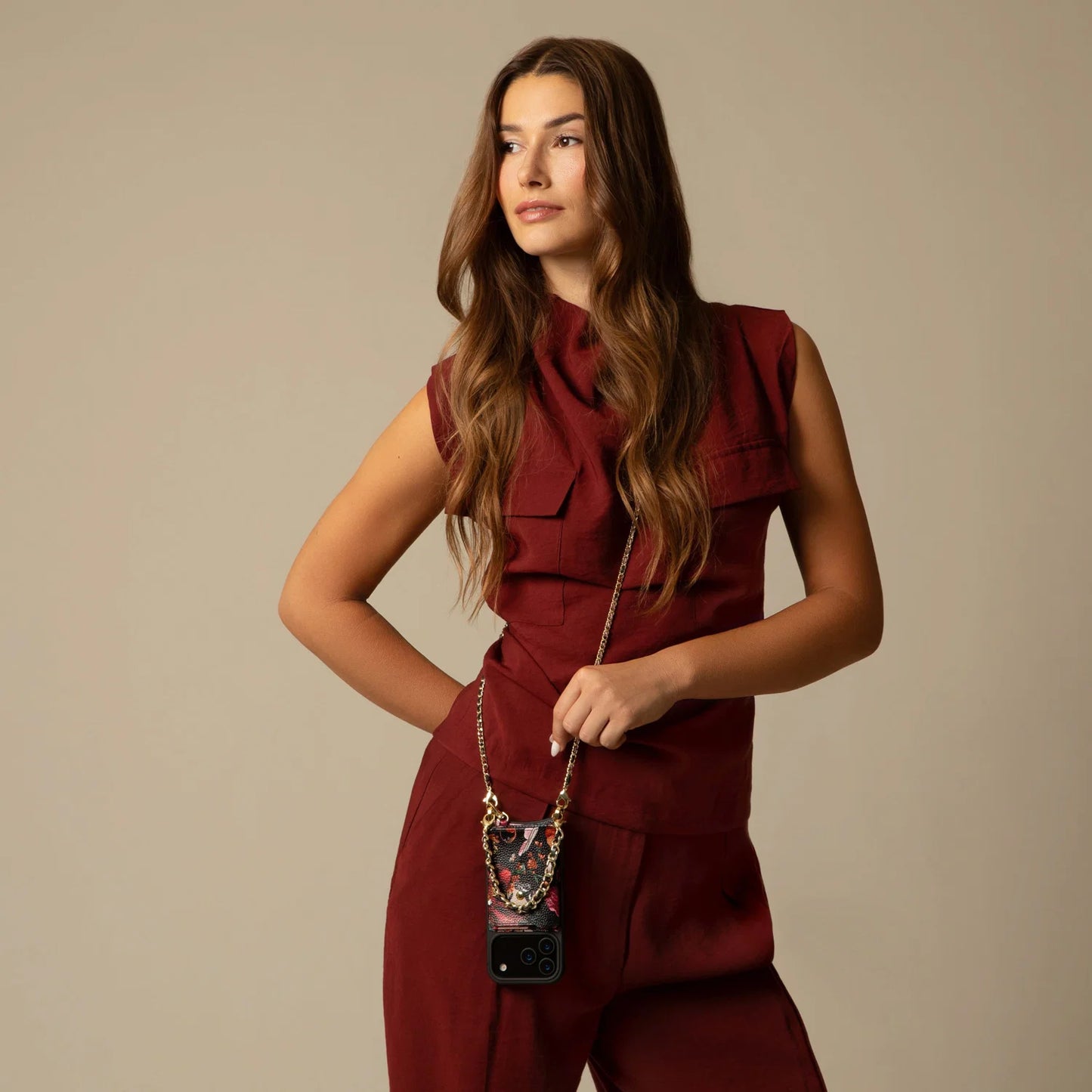 Rae Magnet Duet Wallet Crossbody Phone Case