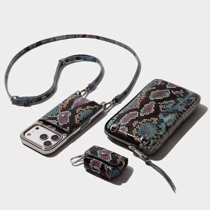 Donna Essentials Set - Prism Snake/Silver Chrome