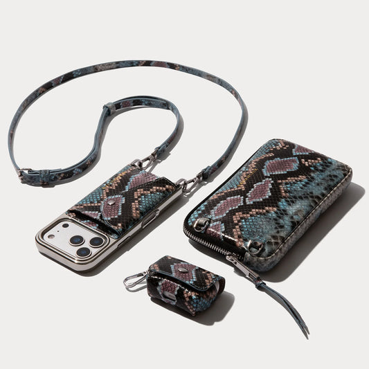 Donna Essentials Set - Prism Snake/Silver Chrome