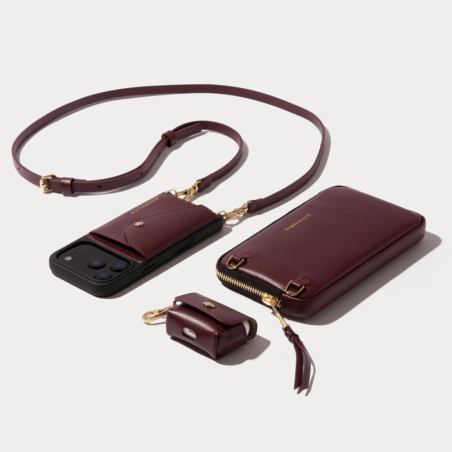 Donna Essentials Set - Wine/Gold