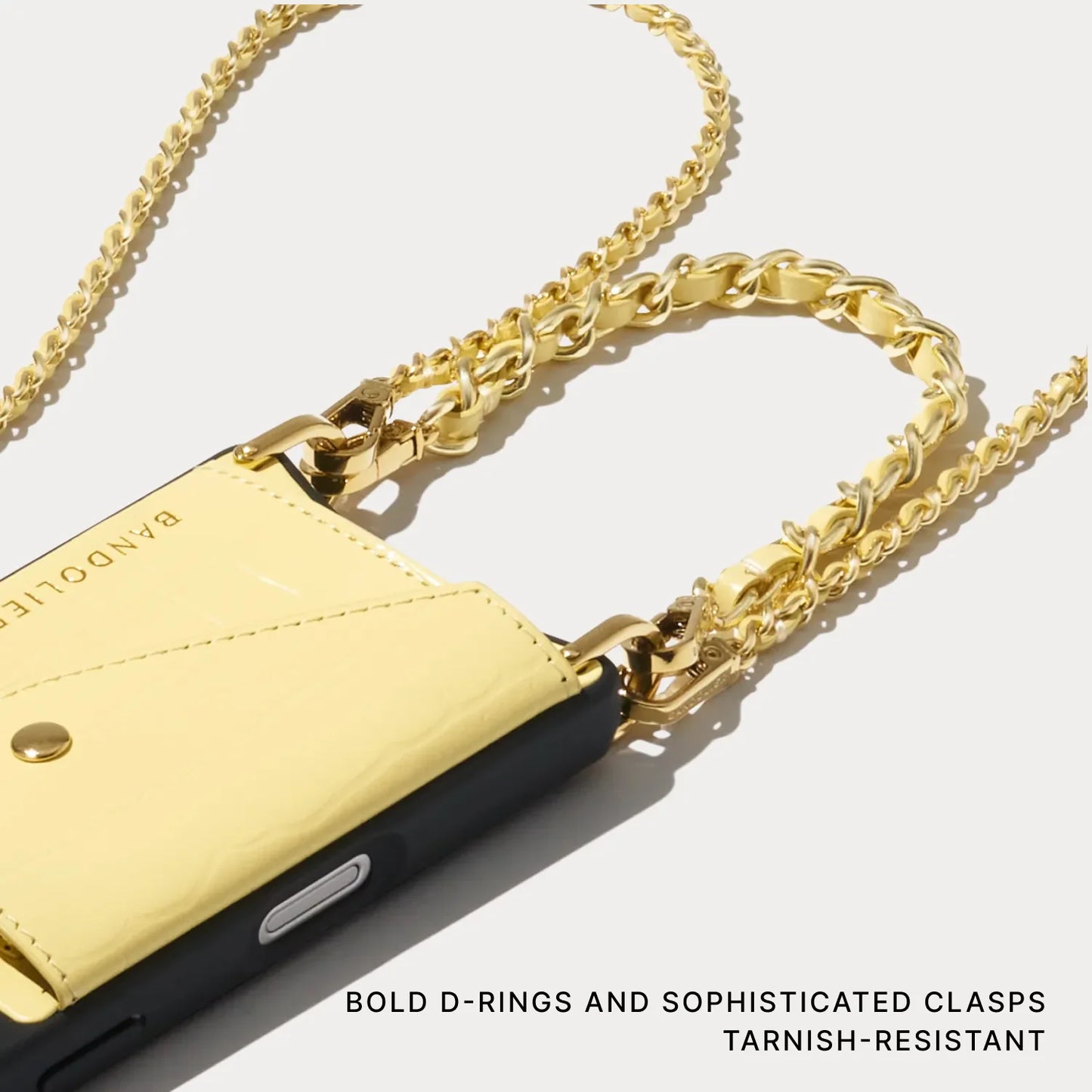 Lily Expanded Set - Butter Yellow Croc/Gold