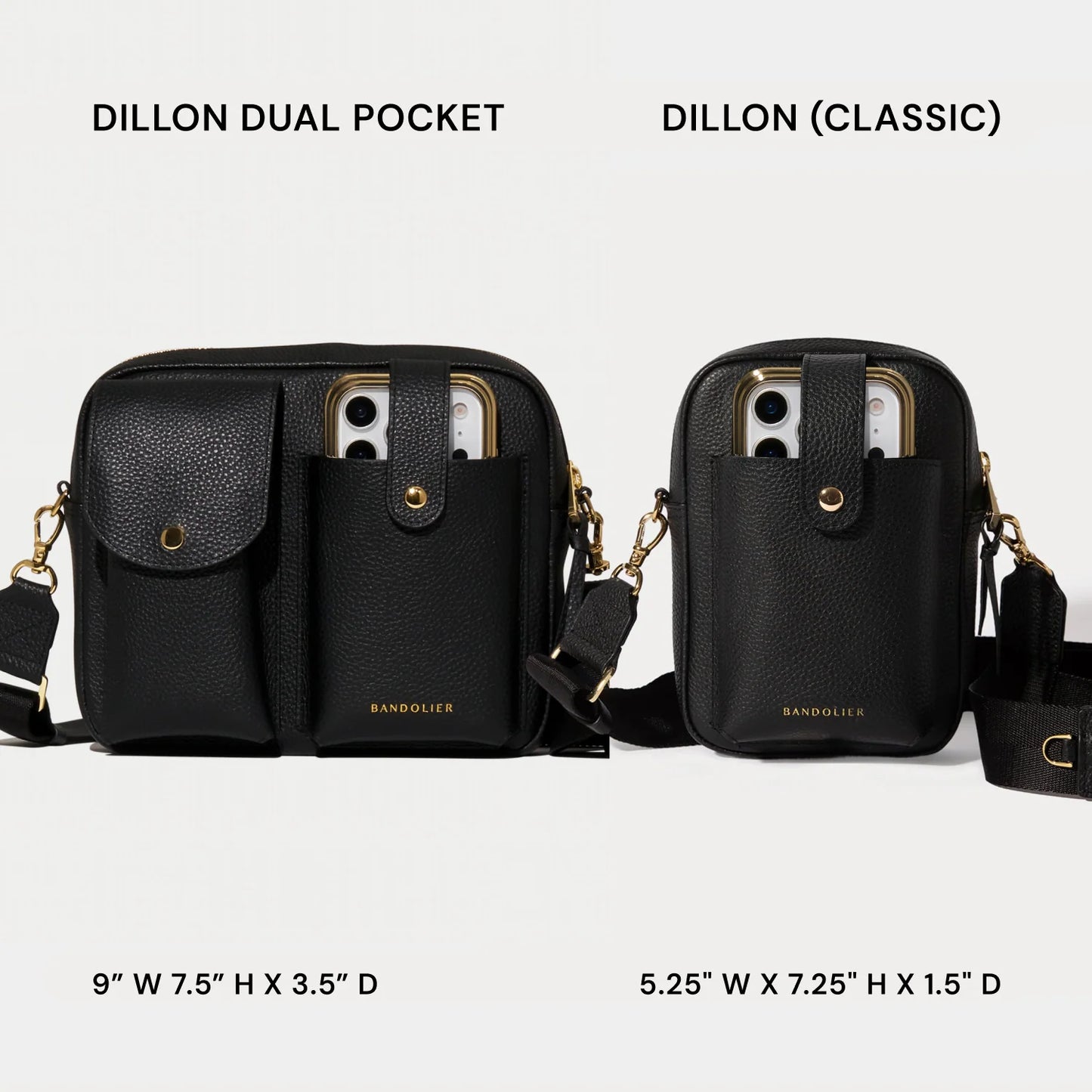 Dillon Dual Pocket Crossbody Bag