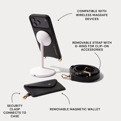 Remi Magnet Wallet Crossbody Phone Case