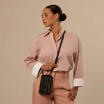 Rayna Chrome Pouch Set