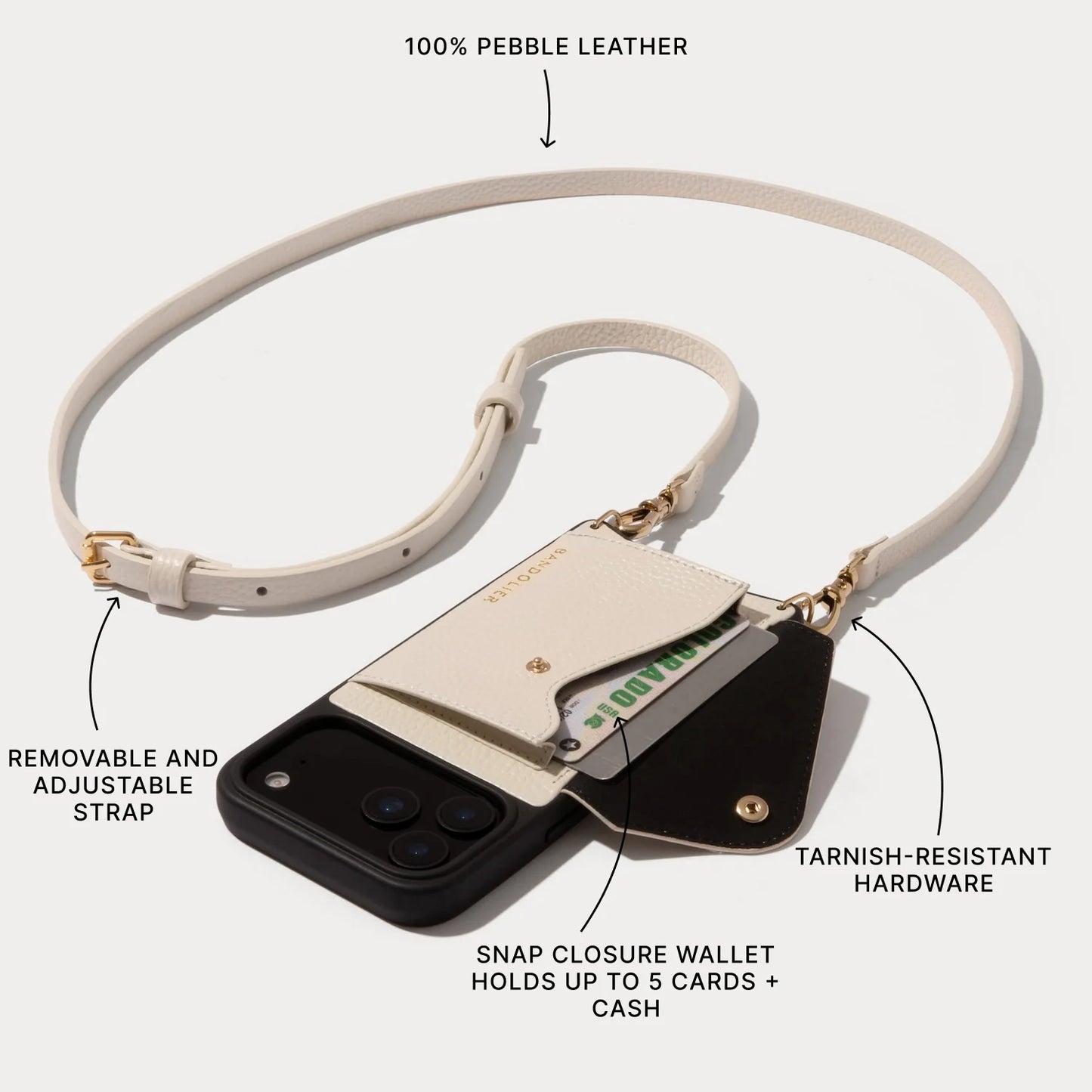 Donna Side Slot Crossbody Bandolier