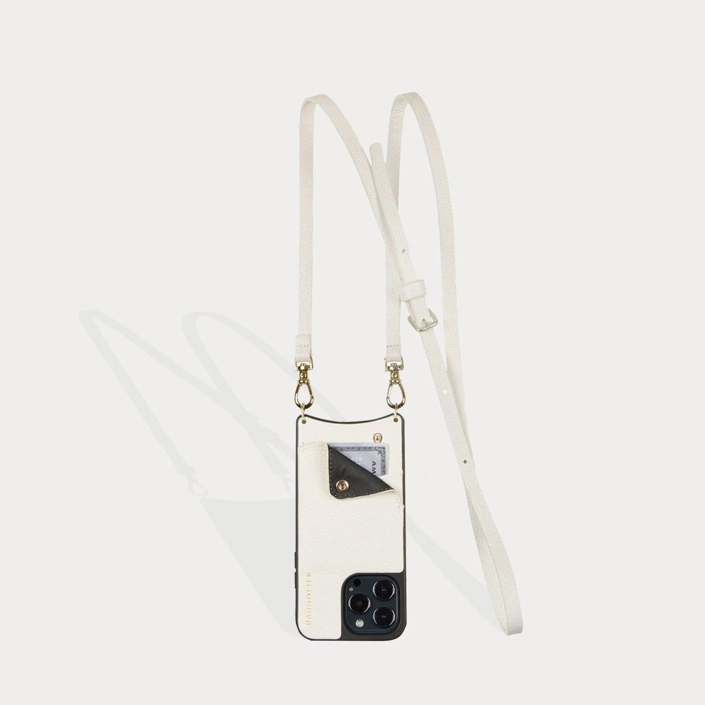 Emma Pebble Leather Crossbody Bandolier