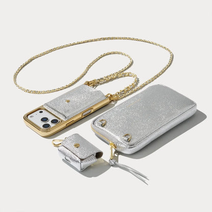Lily Essentials Set - Metallic Silver/Chrome Gold