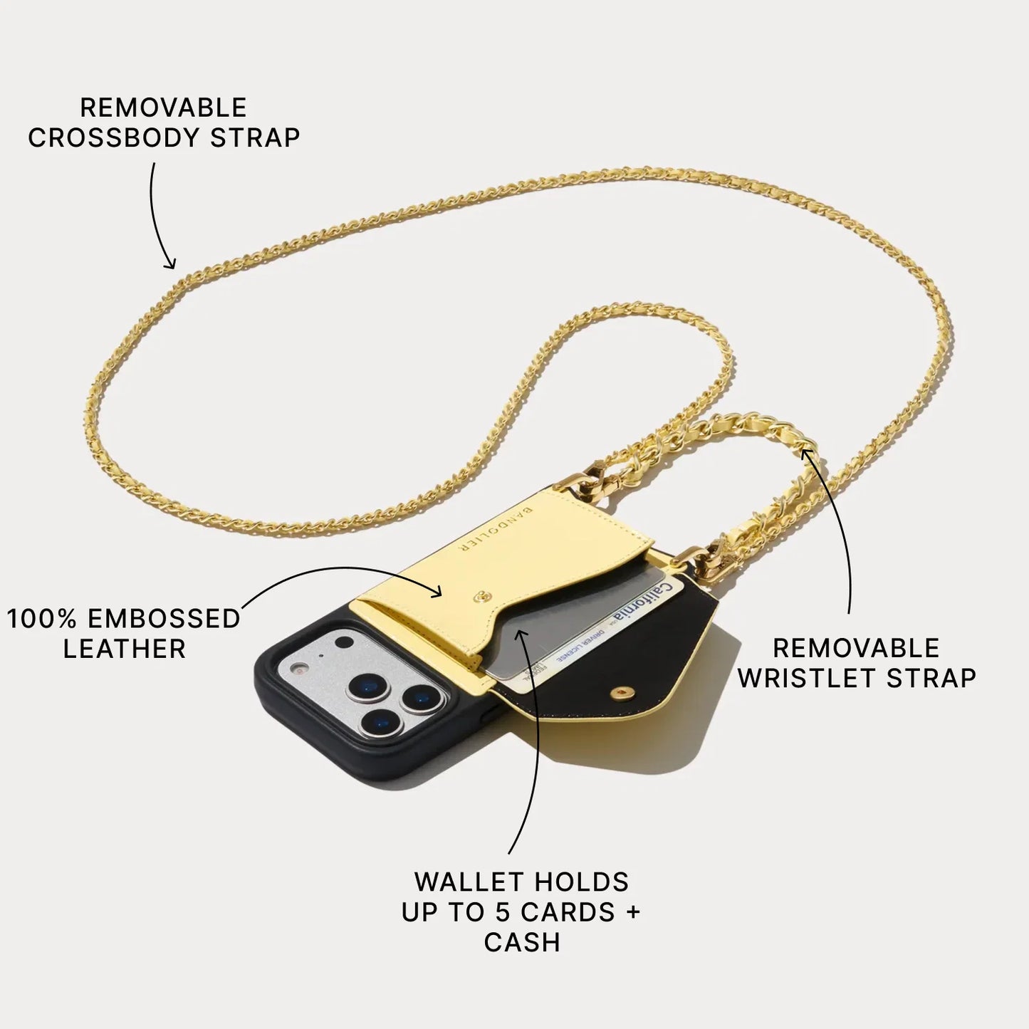 The Lily Essentials Set - Butter Yellow Croc/Gold