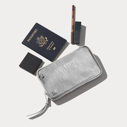 Gia Chrome Pouch Set