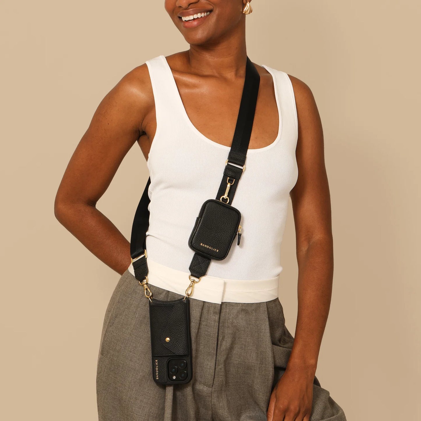 Bodie Crossbody Strap Only with Mini Zip Pouch