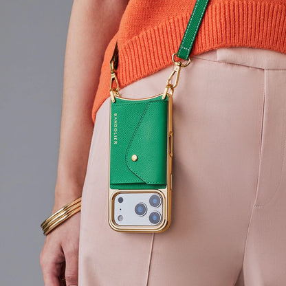 Donna Chrome Crossbody Phone Case