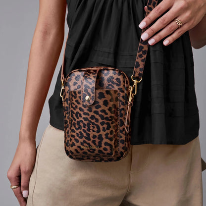 Dillon Bag - Leopard/Gold
