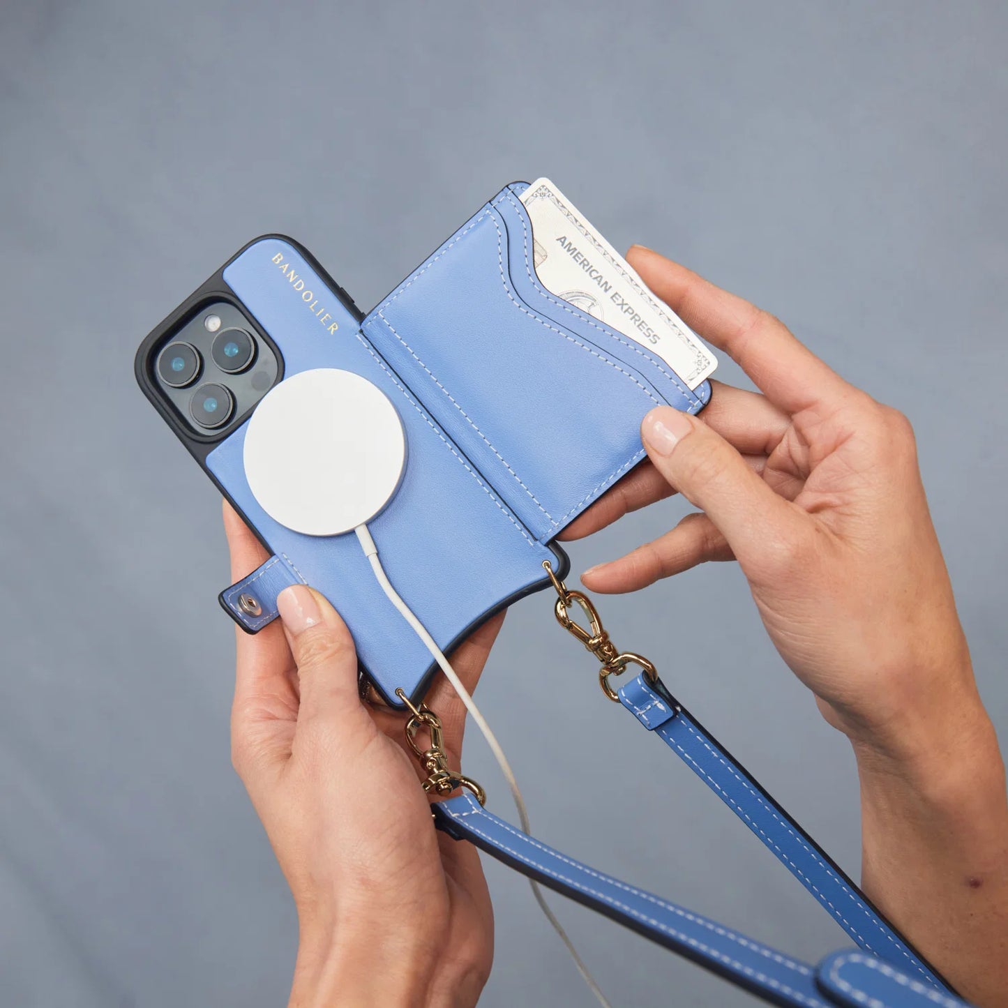 Casey Magsafe Charging Crossbody Bandolier