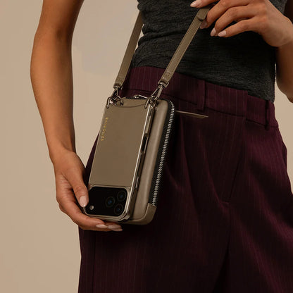 Rayna Chrome Pouch Set