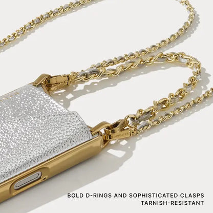 Lily Pouch Set - Metallic Silver/Chrome Gold