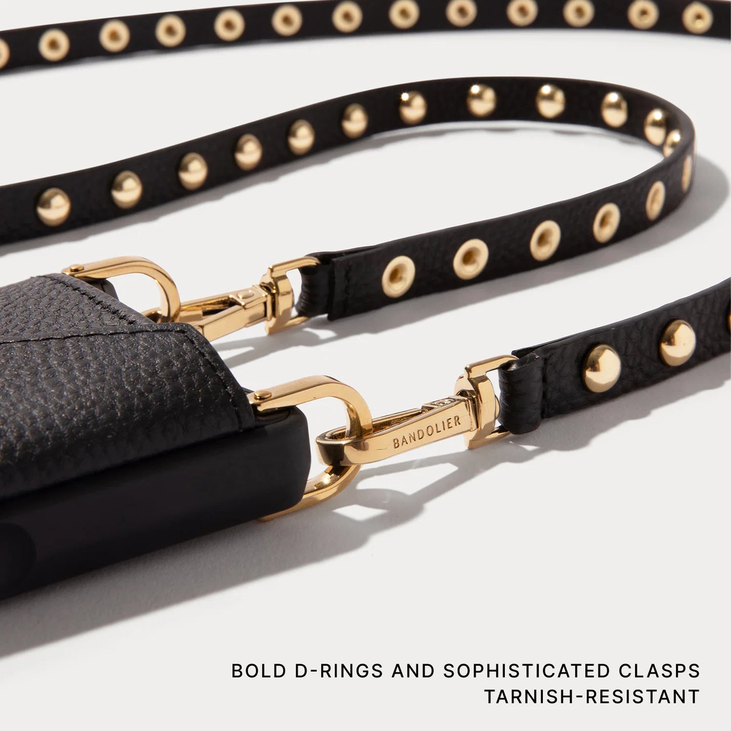 Annie Pebble Leather Crossbody Bandolier