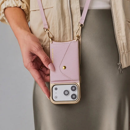 Donna Chrome Crossbody Phone Case