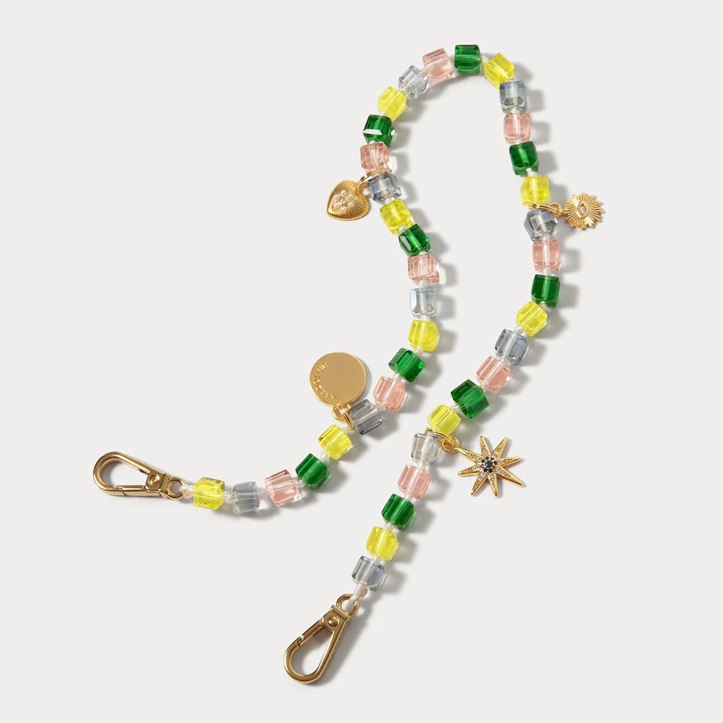 Kiki Wristlet - Multi Pastel/Gold