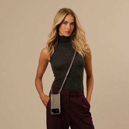 Rayna Chrome Crossbody Phone Case