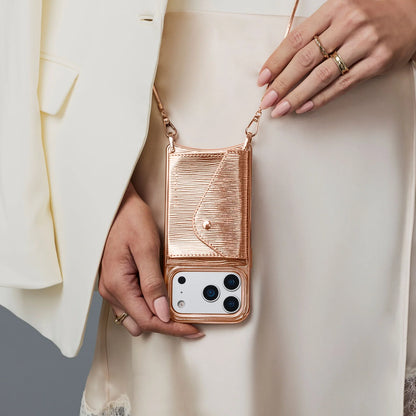 Gia Chrome Crossbody Phone Case
