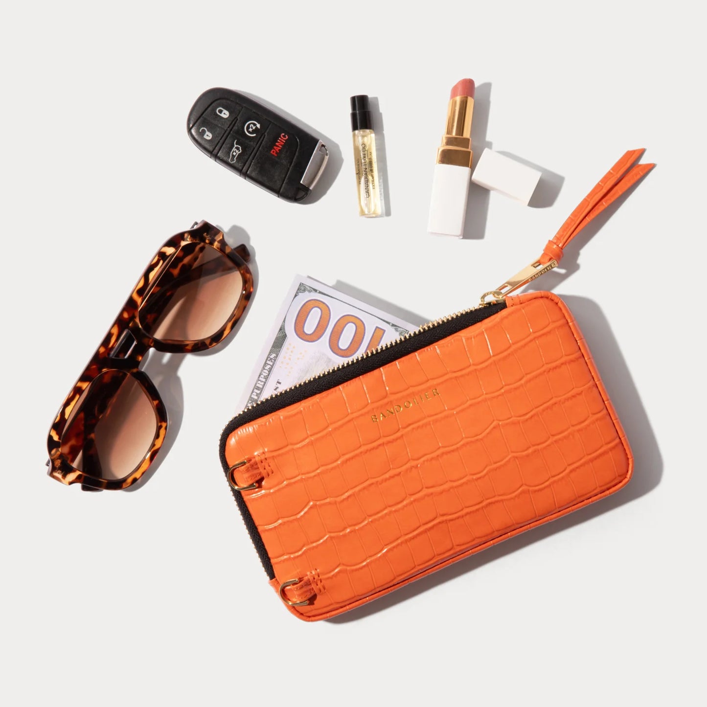 Remi Magnet Essentials Set - Orange Croc/Gold