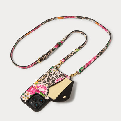 Valentina Duet Pouch Set - Ceci Cheetah/Gold