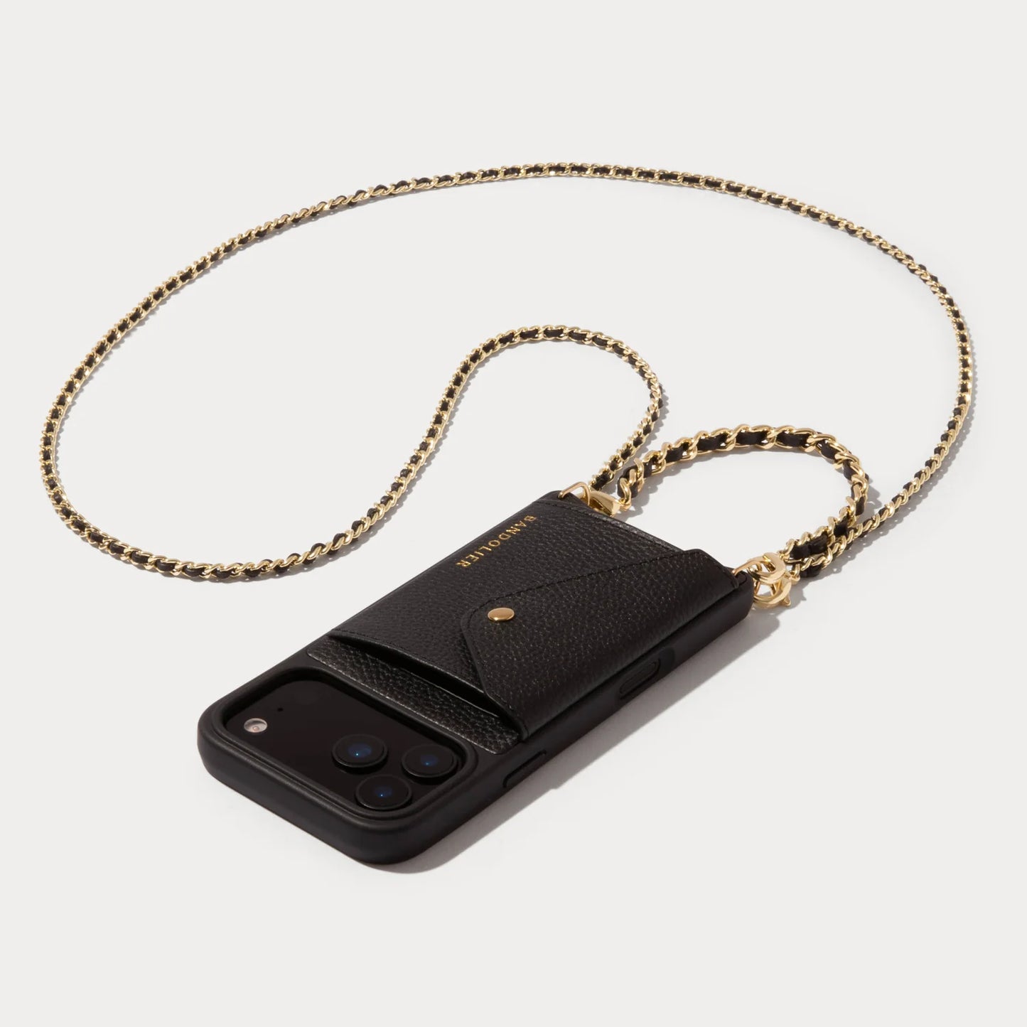 Lily Side Slot Leather Crossbody Bandolier Set