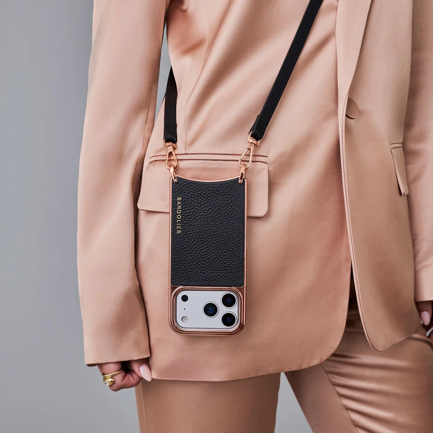 Rayna Chrome Crossbody Phone Case