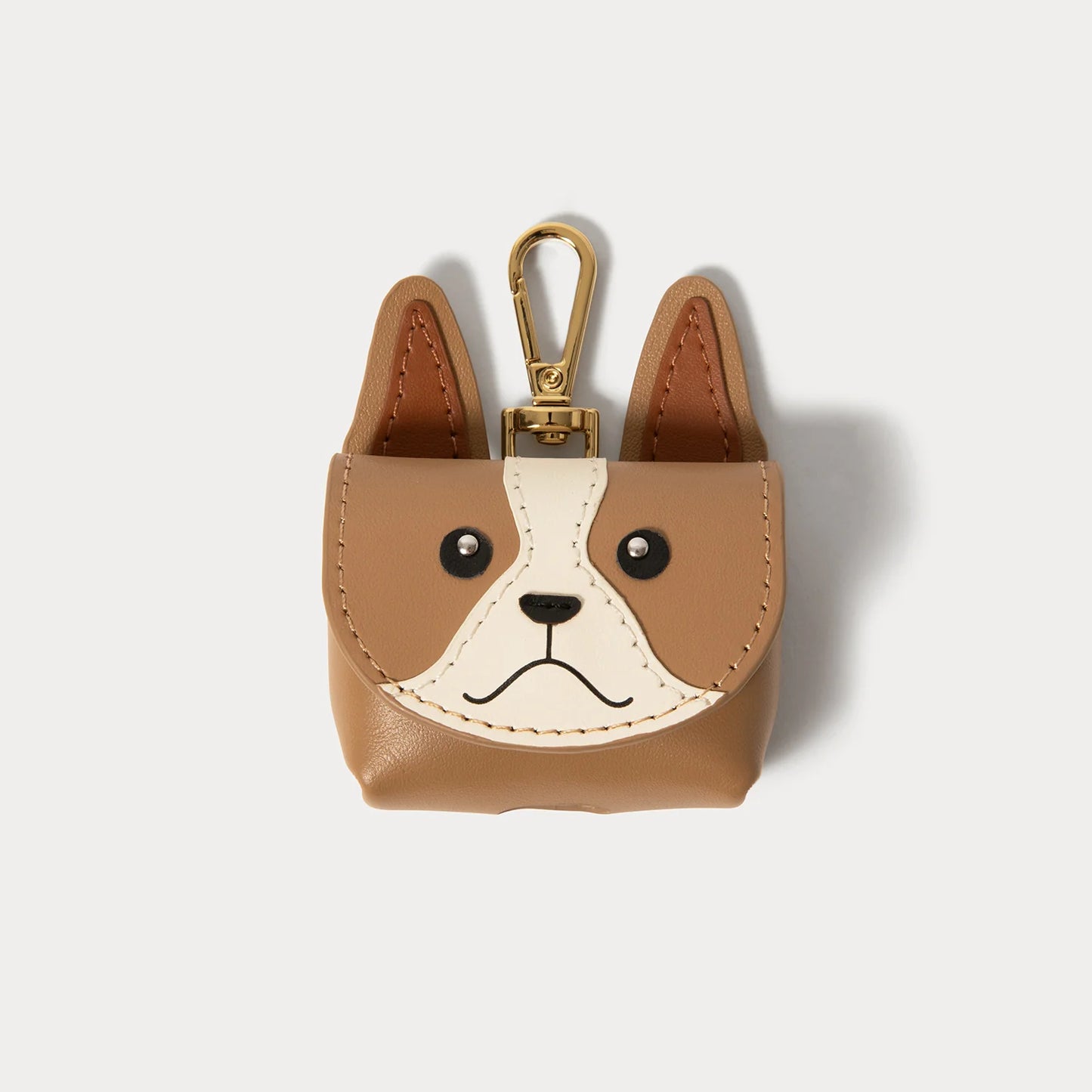 Frenchie Animal AirPods Clip-On Pouch