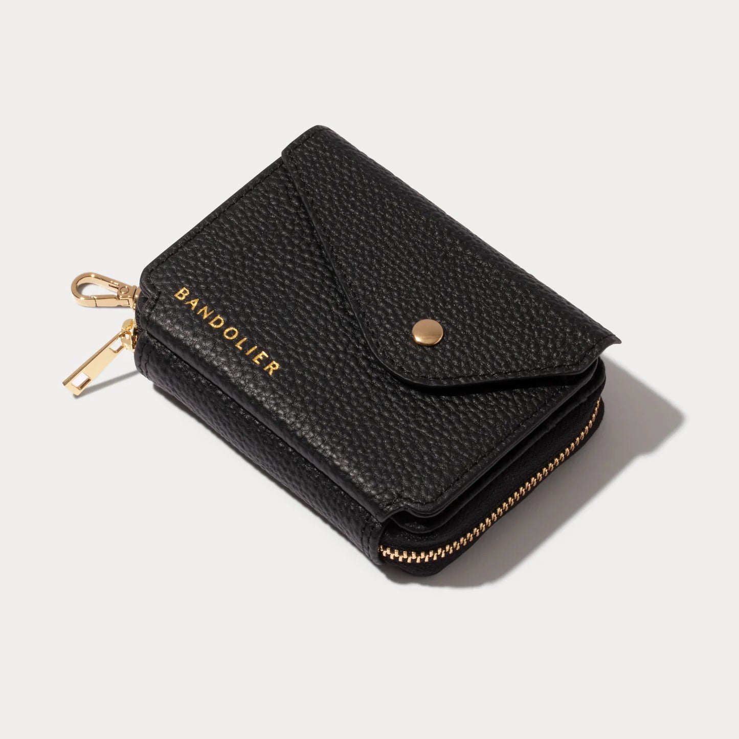 Add-On Mirror Magnet Wallet - Black/Gold
