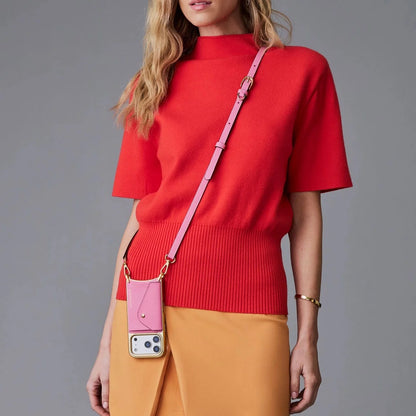 Donna Chrome Crossbody Phone Case
