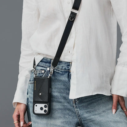 Bobby Nylon Adjustable Strap Only - Black/Silver