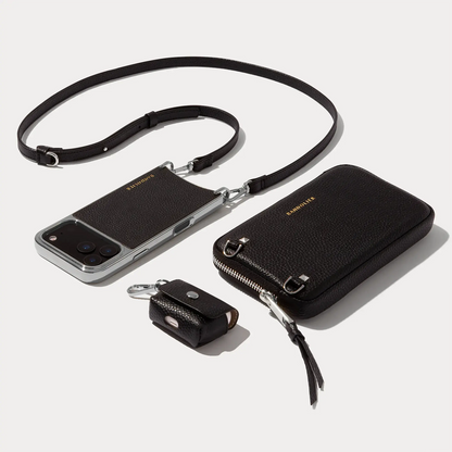 Rayna Chrome Essentials Set - Black/Chrome Silver