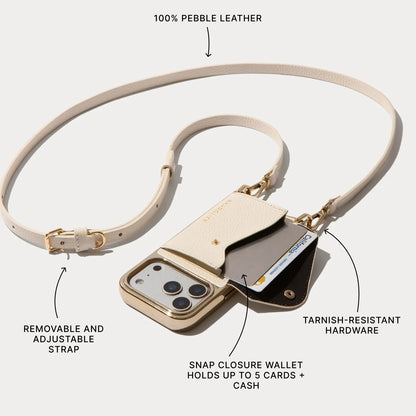 Donna Chrome Crossbody Phone Case