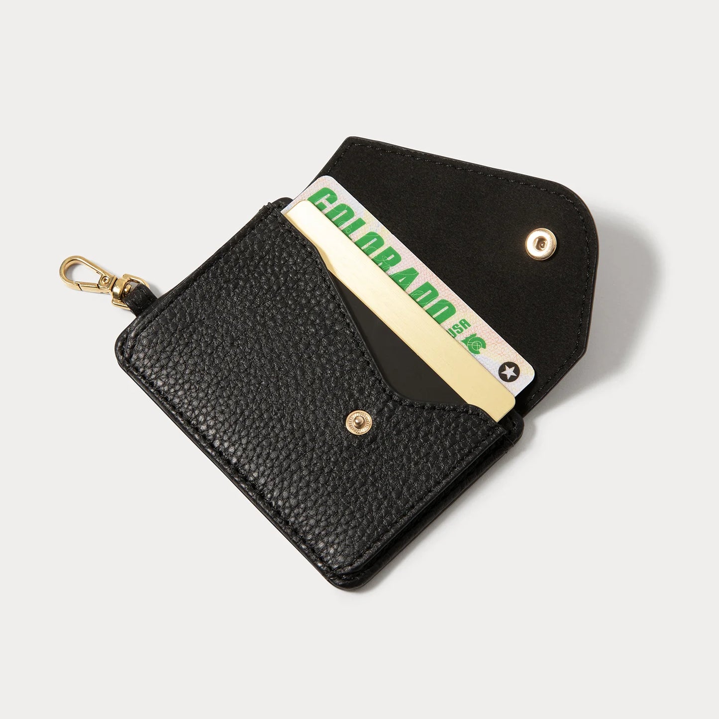 Add-On Magnet Wallet - Black/Gold