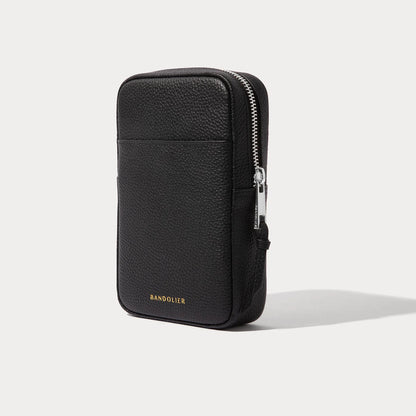 Large Expanded Pouch - Black/Silver