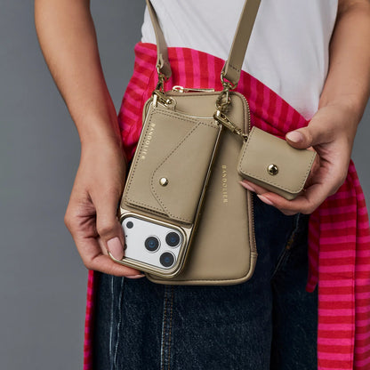 Remi Magnet Essentials Set - Khaki/Chrome Gold
