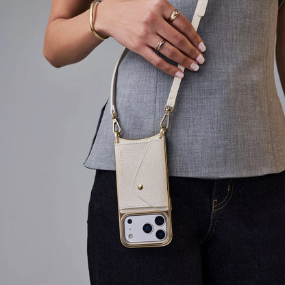 Donna Chrome Crossbody Phone Case