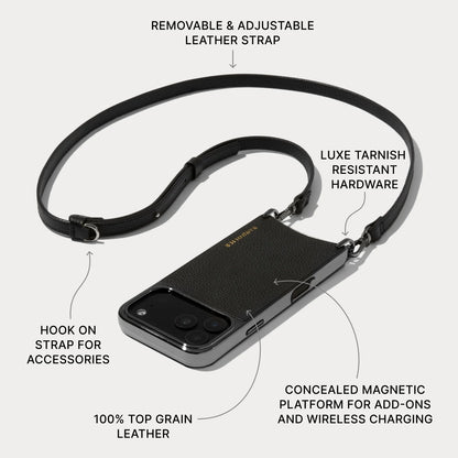 Rayna Chrome Crossbody Phone Case