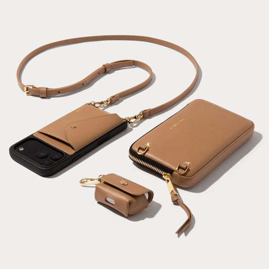 Donna Tan Set - Tan/Gold