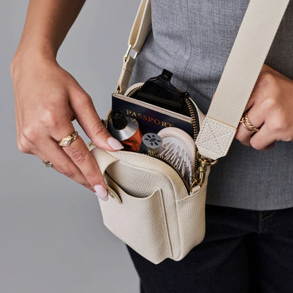 Dillon Bag - Ivory/Gold