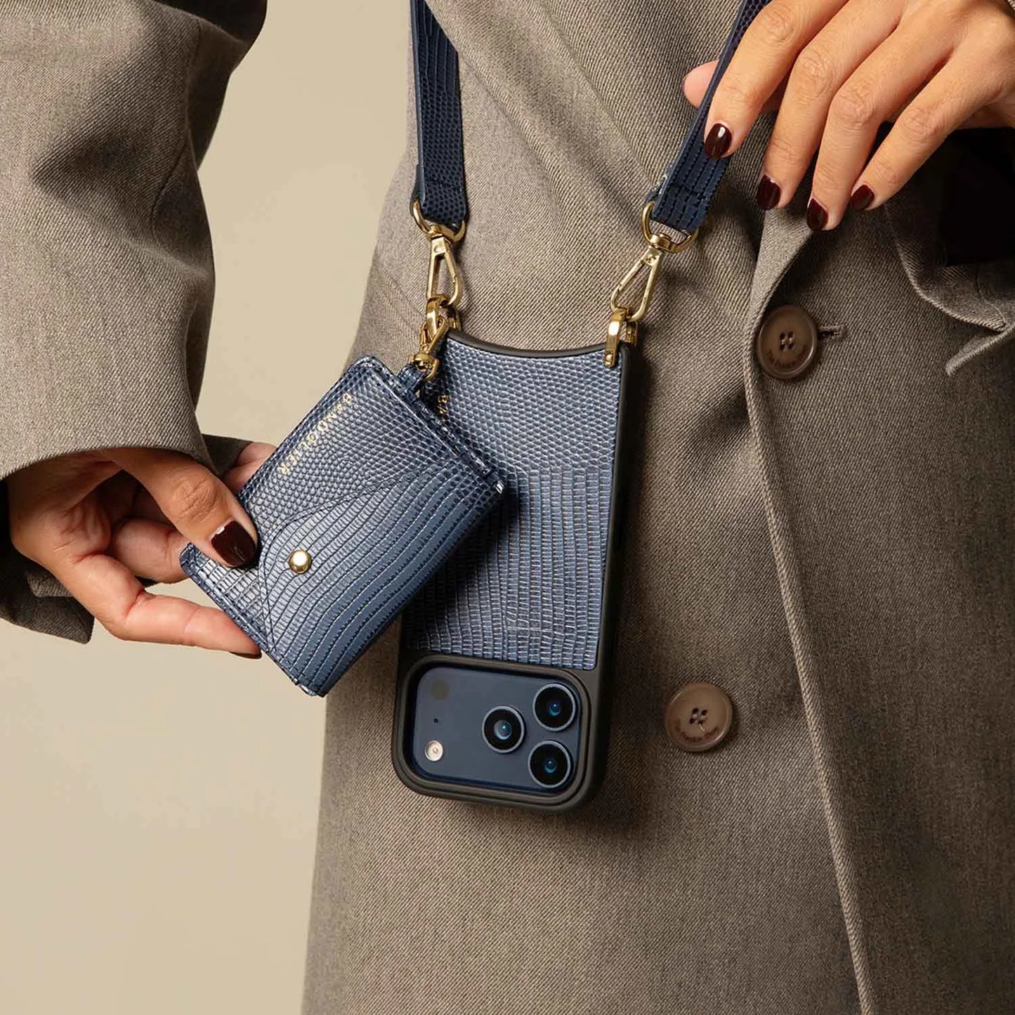 Remi Magnet Wallet Crossbody Phone Case