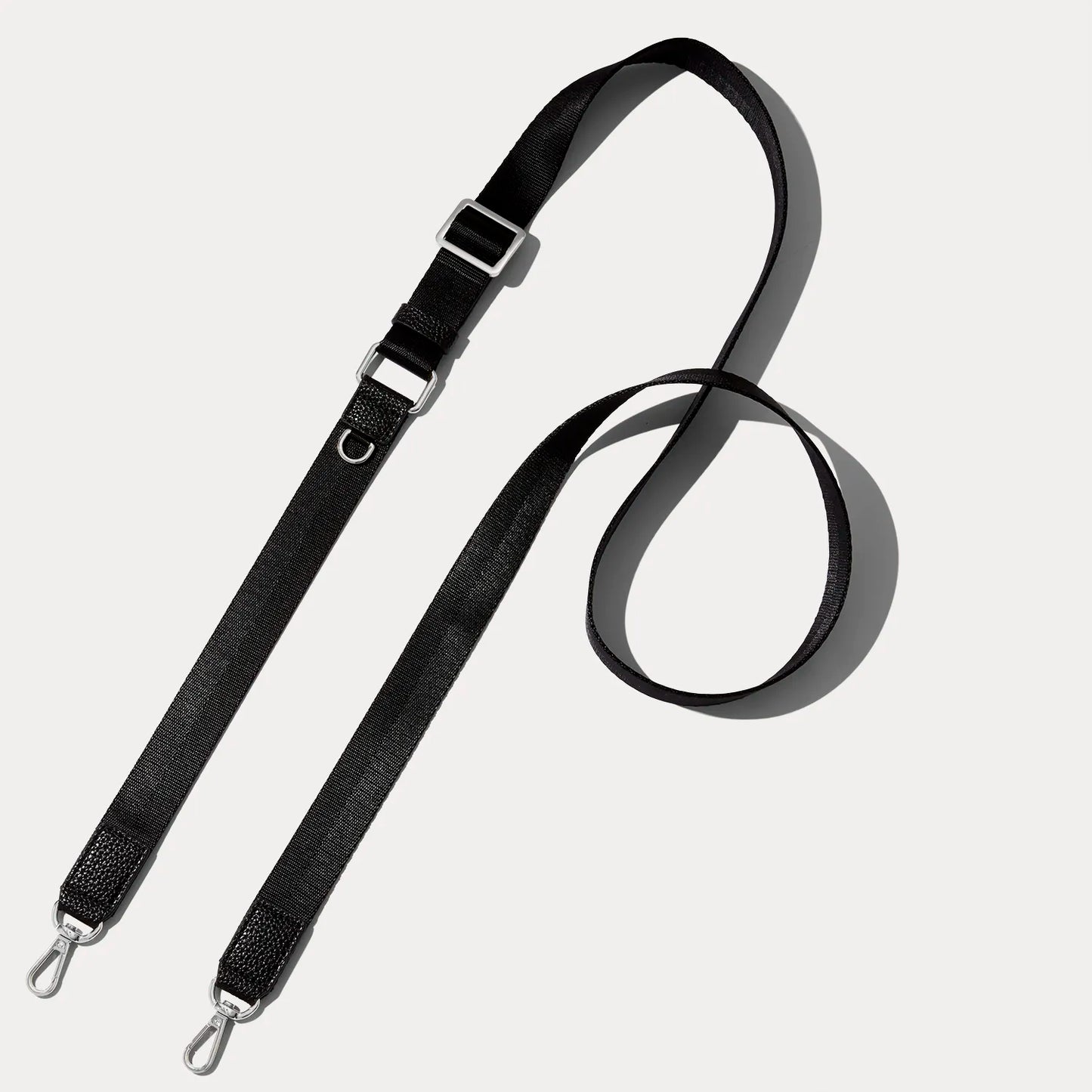 Bobby Nylon Adjustable Strap Only - Black/Silver